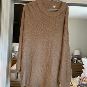 Aerie tan sweater